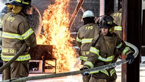 Saudi Aramco&#x27;s Fire Protection Department undergoing training