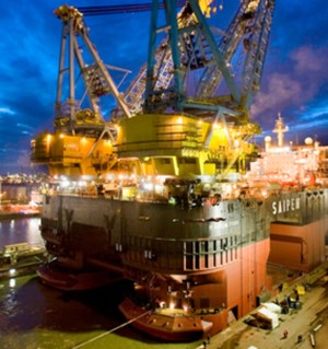 the Saipem 7000 vessel