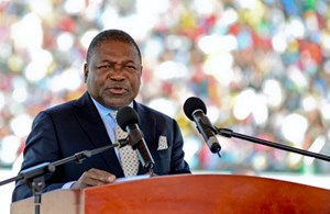 Mozambican President Filipe Nyusi