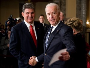 Senator Joe Manchin (D), from the coal-mining state of West Virginia, now leads the House Energy and Natural Resources Committee under Biden.