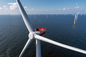 wind turbines at the Seagreen offshore wind farm in Scotland