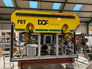 FET 200HP XLX Evo II subsea ROV